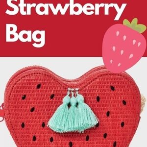 Cat&Jack Strawberry Crossbody Bag